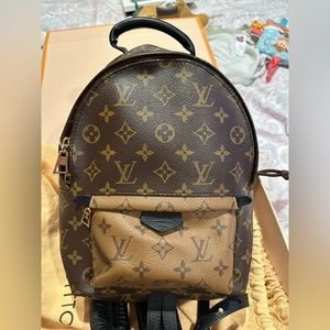 Louis Vuitton Backpack Palm Springs PM Monogram Reverse Monogram